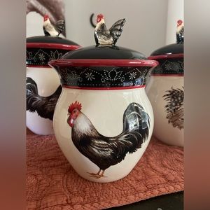 Chicken kitchen set from Cracker Barrel